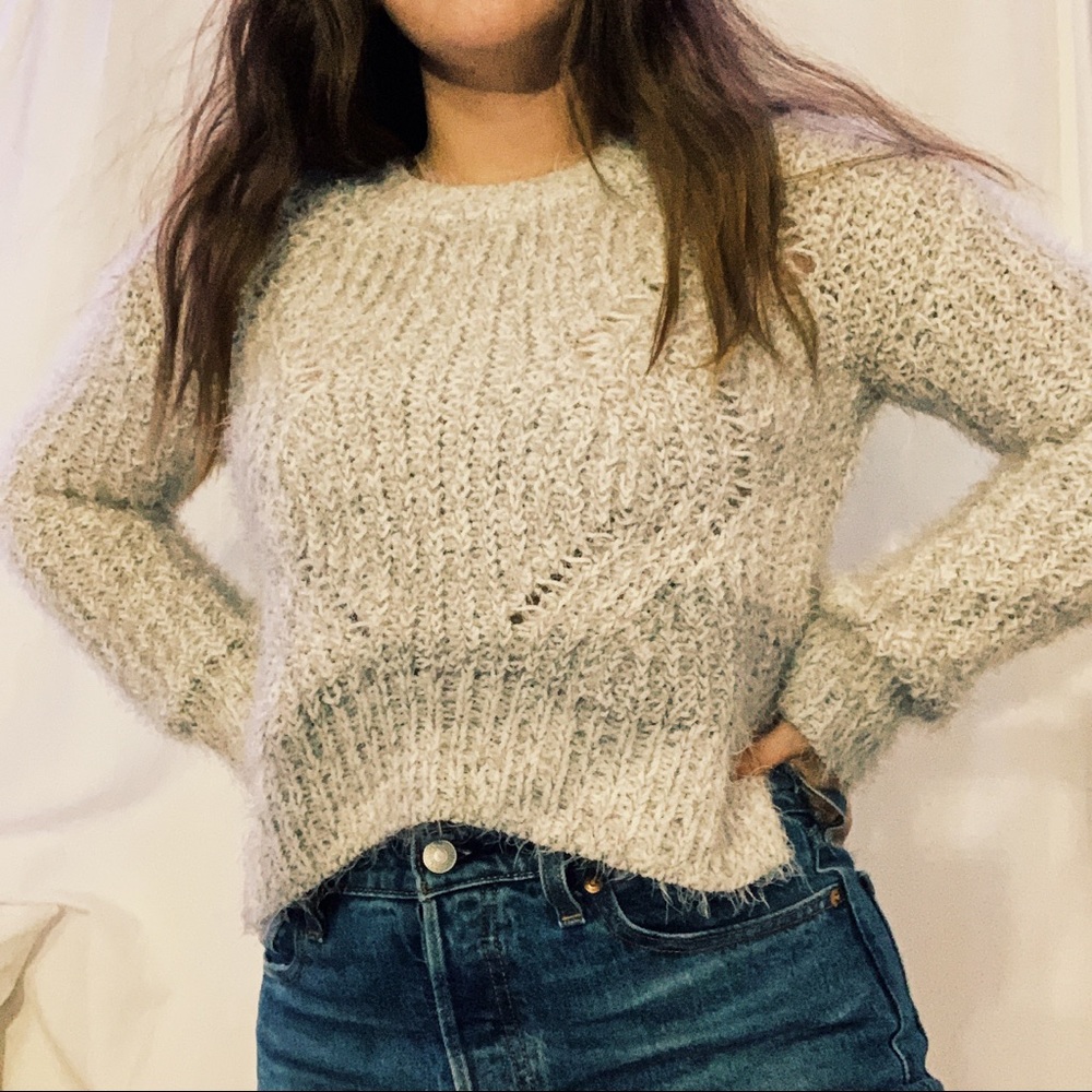 Fuzzy Fall Sweater